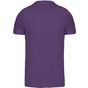 Kariban T-shirt col V manches courtes purple