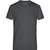 James&Nicholson Men's Heather T-Shirt - black_melange - 3XL