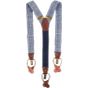 karlowsky Suspenders urban-glencheck navy