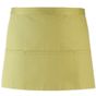 Premier Tablier de taille avec 3 poches Colours Collection lime