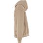 Build Your Brand Vintage Heavy Zip Hoodie Chalk dust