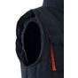 Velilla Gilet matelassé bicolore multipoches navy/orange