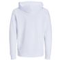 Produkt---Jack-&-Jones Sweat à capuche zippé unisexe white