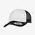 flexfit Classic Curved Foam Trucker Cap – White Front