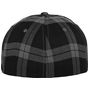 flexfit Tartan Plaid Cap black/grey