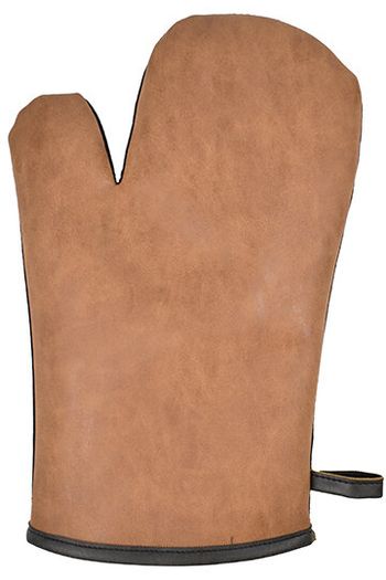 Oven Glove - Brown/darkgrey