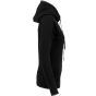 Build Your Brand Ladies Cuff Pockets Hoody Black
