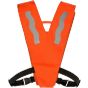 Korntex Kids Hi-Vis safety collar Haiti with safety clasp Signal orange