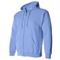 Gildan Adult Full Zip Hooded Sweatshirt carolina blue
