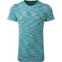 TriDri T-shirt Performance chiné Tridri® green/blue