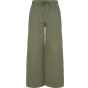 SF Clothing Women´s sustainable fashion wide leg joggers khaki
