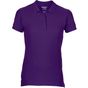 Gildan Premium Cotton Ladies` Double Piqué Polo purple