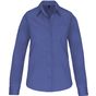 Kariban Chemise popeline manches longues femme cobalt_blue