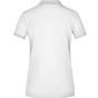 James&Nicholson Ladies´ Elastic Polo Piqué white