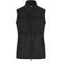 James&Nicholson Ladies´ Fleece Vest black/black