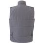 Velilla Gilet matelassé bicolore multipoches grey/orange