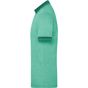 James&Nicholson Men´s Heather Polo green_melange/dark_green