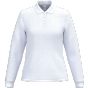 iDeal Basic Brand Polo piqué LSL femme 180 ideal_white