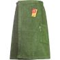 A&R Kilt de sauna pour hommes Army green