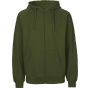 Neutral Mens Zip Hoodie military