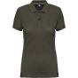 WK Designed To Work Polo manches courtes femme dark_khaki