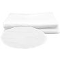 A&R Serviette ronde SUBLI-Me ALL-OVER White