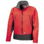 result VESTE DE SPORT SOFT SHELL red/black