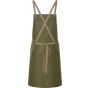 karlowsky Bib apron urban-nature moss_green