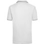 James&Nicholson Mens Polo white/navy