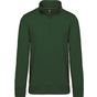 Kariban Sweat-shirt col zippé forest_green