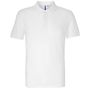 Asquith & Fox Men's Polo white