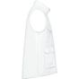 WK-Designed-To-Work Gilet polycoton multipoches rembourré unisexe white