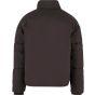 Build Your Brand Oversized Puffer Jacket black