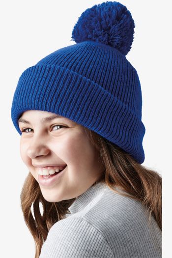 Image produit Bonnet enfant à pompon réfléchissant