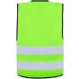 Korntex Safety Vest For Kids With Zipper Lime green