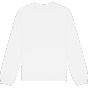 Bella + Canvas unisex 7,5 oz heavyweight long sleeve tee white
