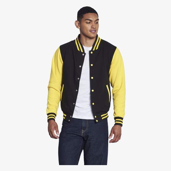 Sweat AWDis Just Hoods JH043 Veste Varsity