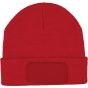 K-up Bonnet recyclé avec patch red