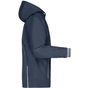 James&Nicholson Men´s 3-in-1-Jacket navy/silver