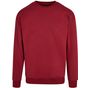 Build Your Brand Sweat Crewneck burgundy