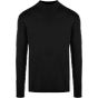HRM Men´s Premium Highneck Longsleev Tees Black
