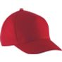 K-up Casquette enfant en coton - 5 panneaux red