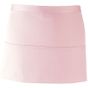 Premier Tablier de taille avec 3 poches Colours Collection pink