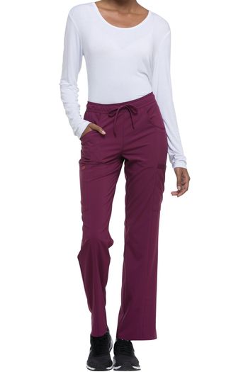 Image produit Pantalon à taille moyenne à cordon femme