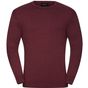 Russell Men’s crew neck knitted pullover - cranberry_marl - XL