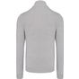 kariban Pull 1/4 zip homme grey_melange