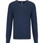 kariban Pullover premium col V - navy_heather - L