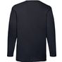 fruit of the loom Valueweight Long Sleeve T bleu_fonce