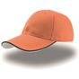 Atlantis Zoom Piping Sandwich Cap orange/navy/white