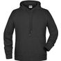 James&Nicholson Men´s Hoody black_heather